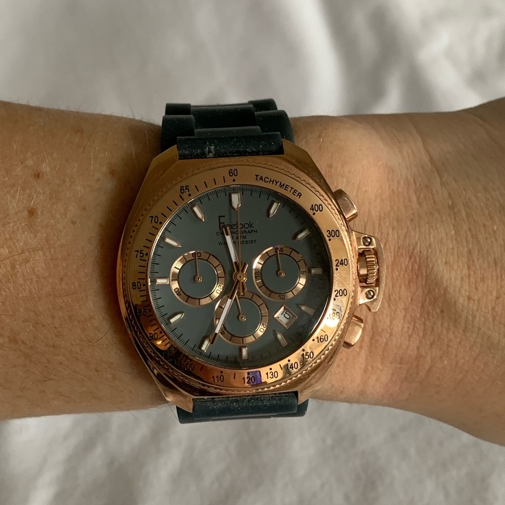 Freelook Rose-Gold Watch